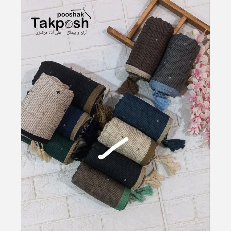 شال برشکا شال نخی شال اسپرت شال طرحدار