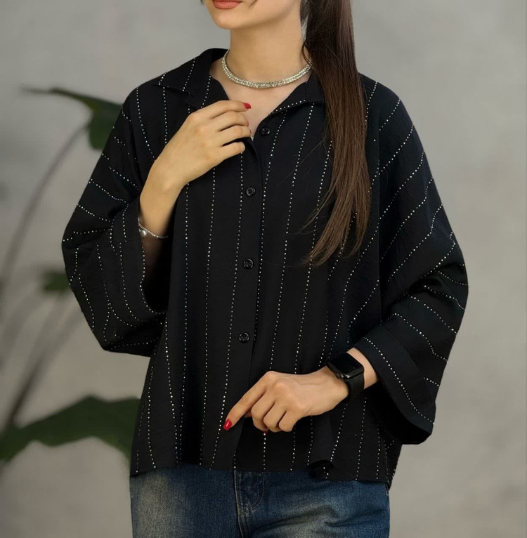شومیز نگینی زنانه