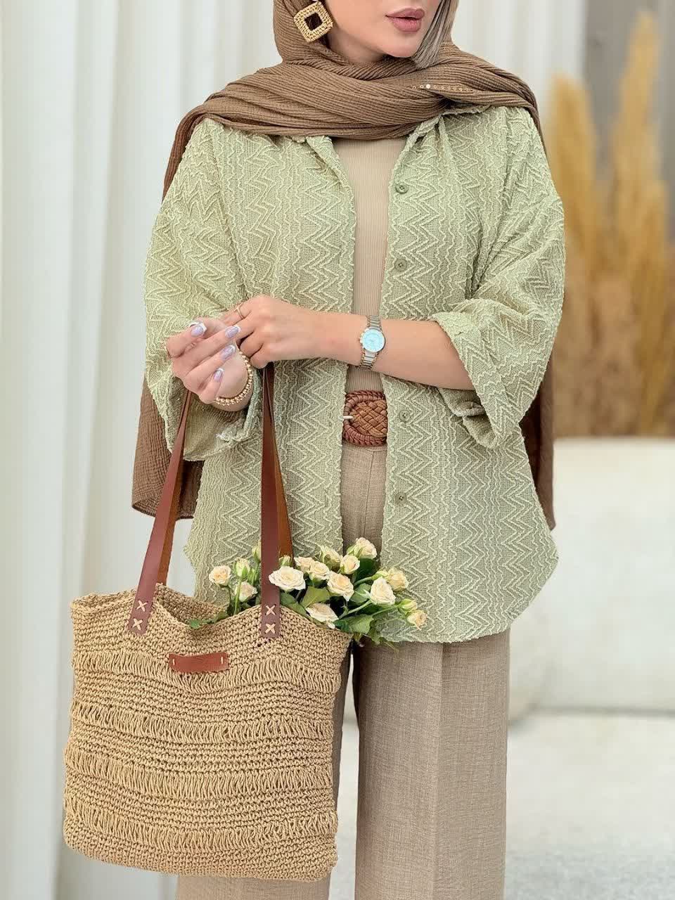 شومیز زنانه لمه دار