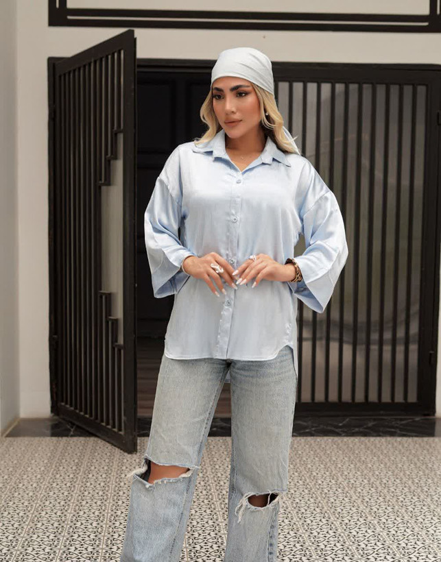 شومیز زنانه ساتن