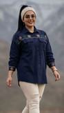 مانتو کتان زنانه
