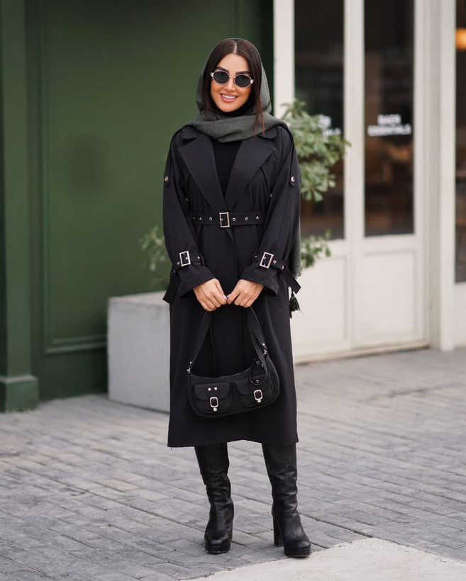بارانی زنانه بلند
