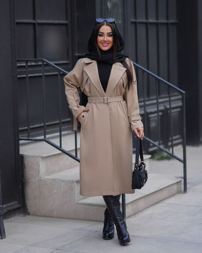 بارانی زنانه بلند